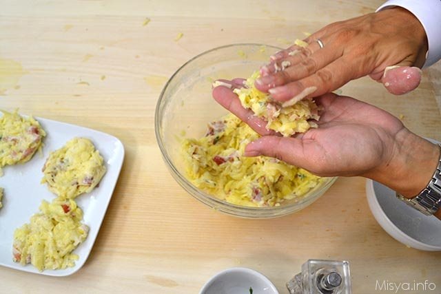 Rosti di patate e speck 2