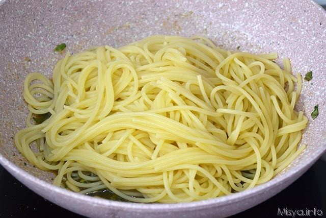 Spaghetti alle erbe 9