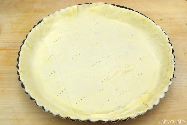 Torta salata con pollo e zucchine 5