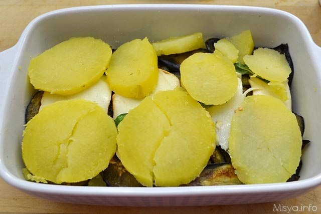 Tortino di melanzane e patate 10