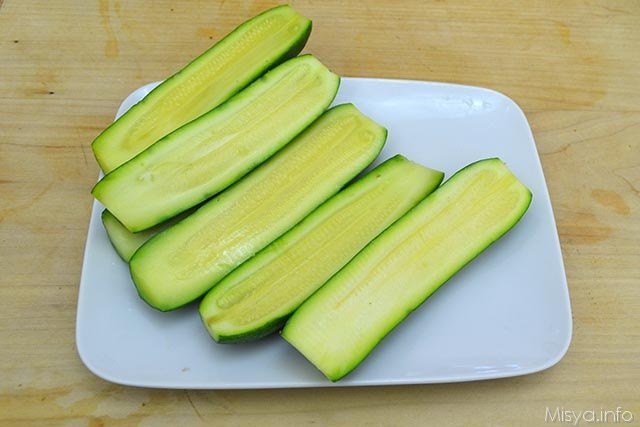 Zucchine ripiene di tonno 2
