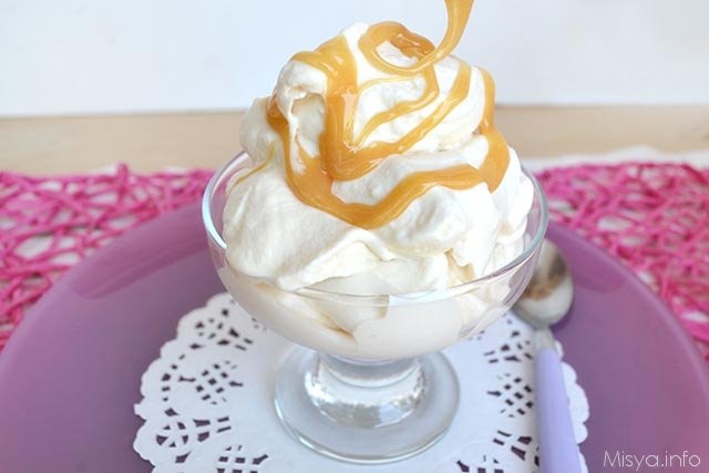 gelato al caramello