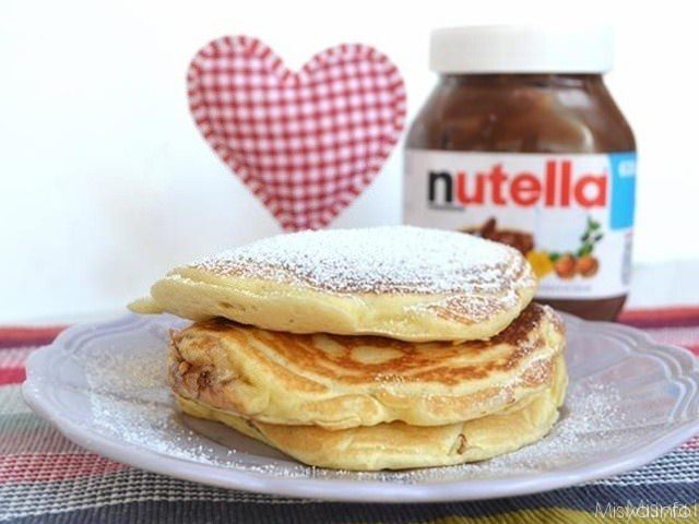 Pancakes alla nutella - Ricetta con foto Il Cuore in Pentola, Ricetta