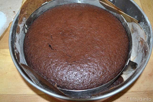 14 infornare la torta moretta
