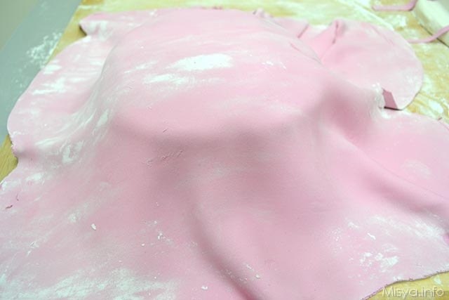 35 ricoprire con pdz rosa