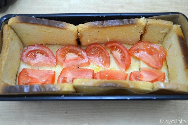 5 farcire Cake di pane e mozzarella
