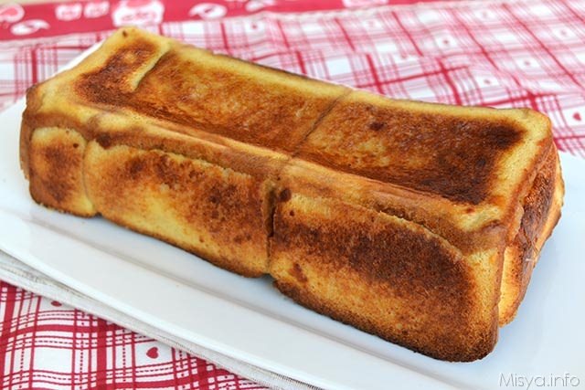 Cake pane e mozzarella