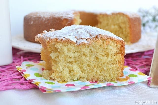 Ciambellone Soffice Ricetta Ciambellone All Acqua Di Misya