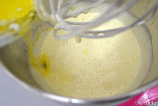 10 aggiungere burro fuso