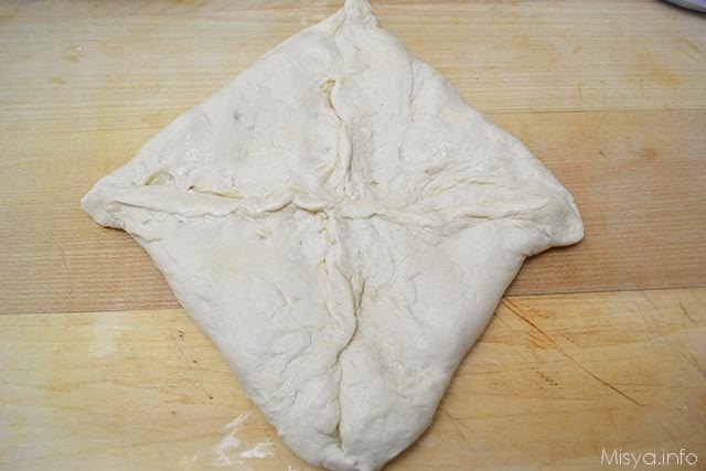 11 ripiegare impasto