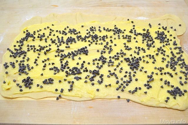 17 aggiungere gocce di cioccolato