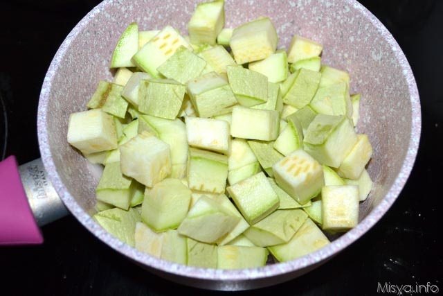 5 aggiungere zucchine