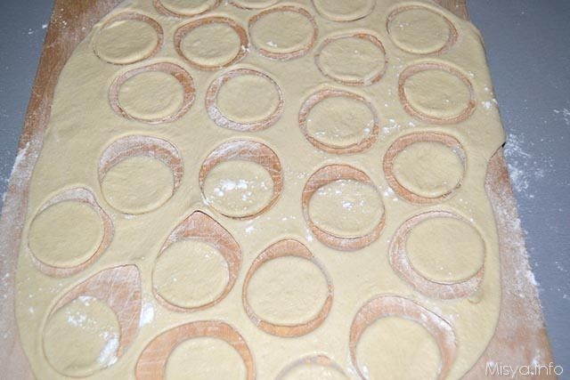 5 formare dei cerchietti