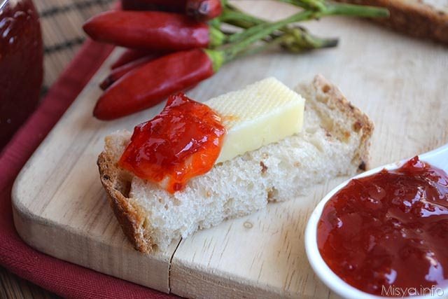 Marmellata Di Peperoncini Ricetta Marmellata Di Peperoncini Di Misya