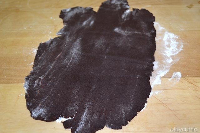 1 stendere frolla cacao