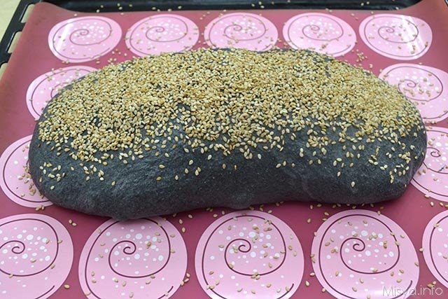 13 aggiungere semi di sesamo