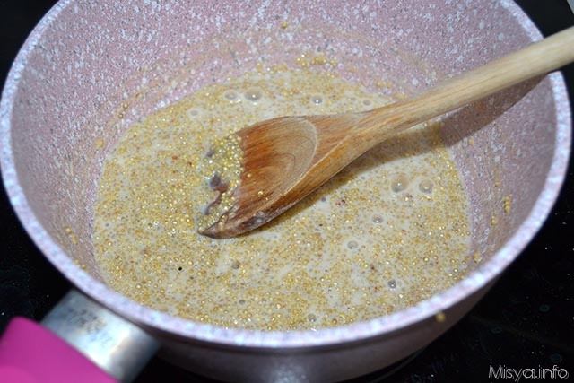 2 cuocere quinoa