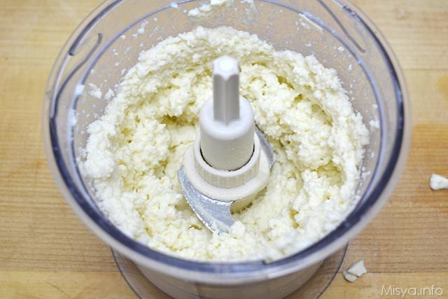 2 mozzarella nel mixer