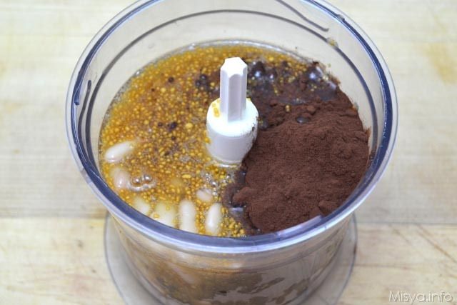 3 aggiungere nel mixer