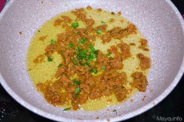 3 aggiungere prezzemolo