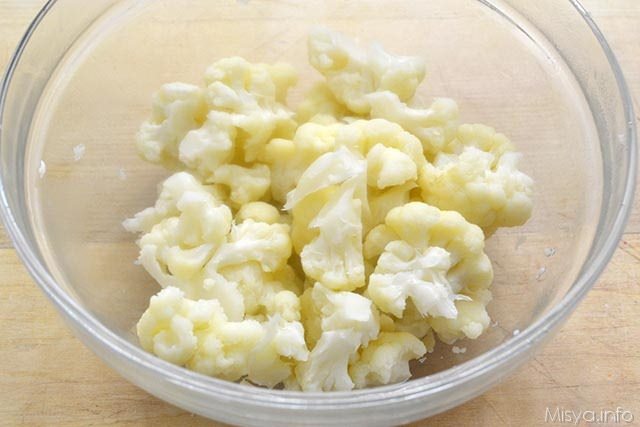 3 cavolfiore tagliato