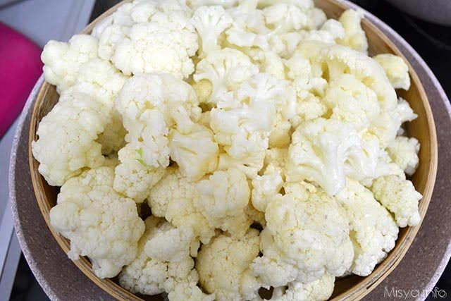 3 cuocere cavolo a vapore