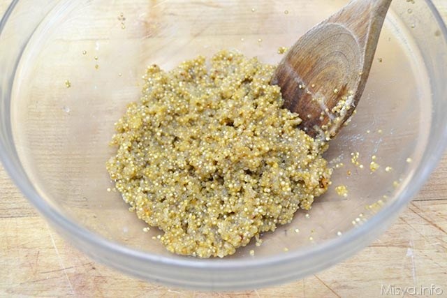 3 quinoa nella ciotola