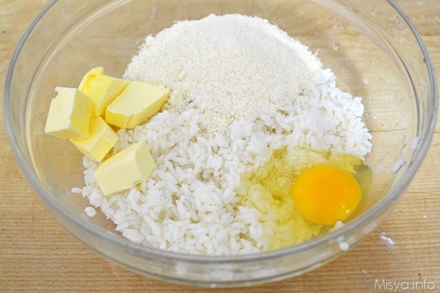 3 riso uova burro parmigiano