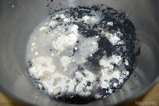 3 unire lievito sciolto