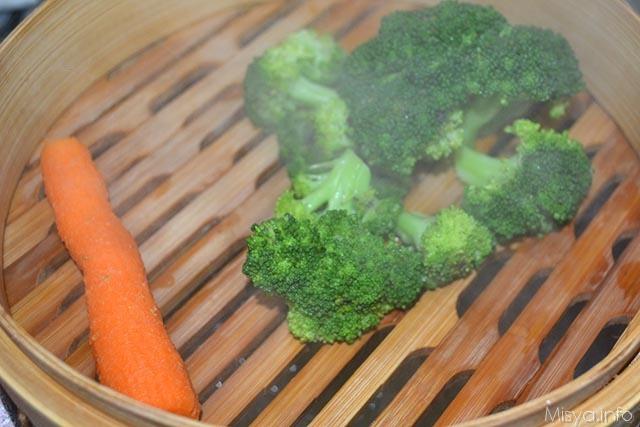 4 cuocere verdure a vapore