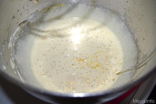 5 montare uova e zucchero