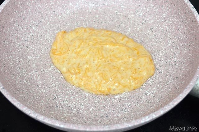 5 versare in padella