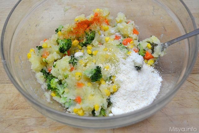 6 aggiungere parmigiano