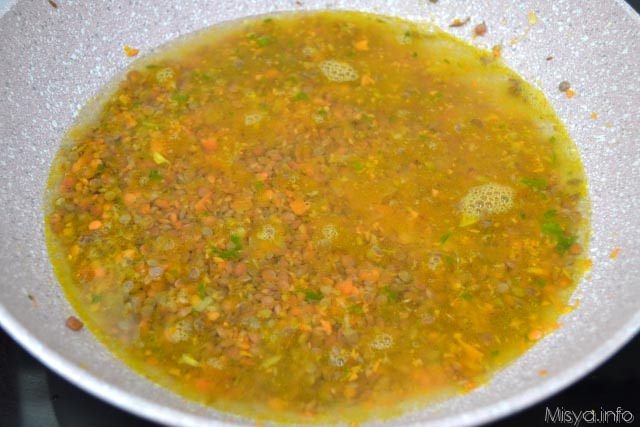 7 cuocere lenticchie