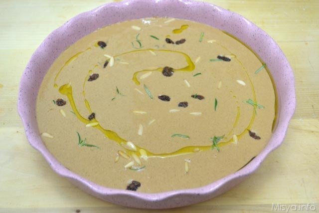 8 aggiungere olio rosmarino