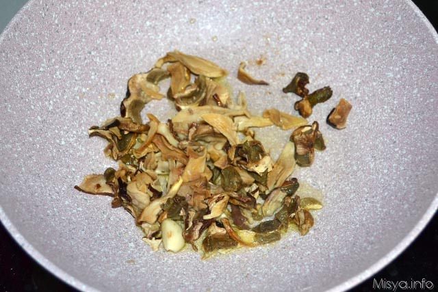 8 cuocere funghi