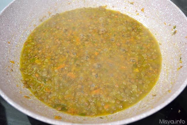 8 cuocere lenticchie