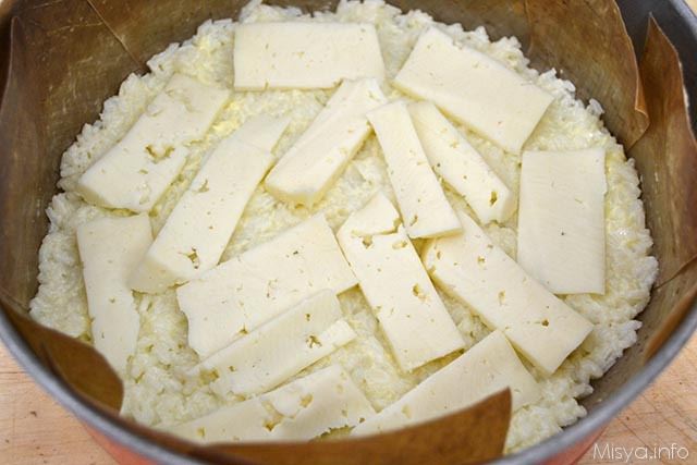 9 aggiungere formaggio