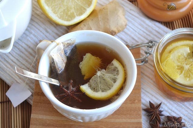 Tisana-miele-limone-zenzero