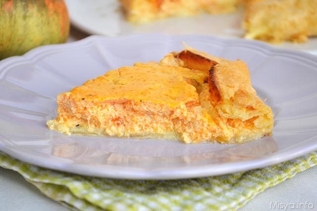 » Torta salata con zucca e ricotta - Ricetta Torta salata ...