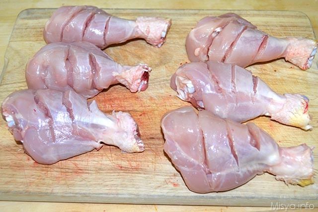 1 cosce di pollo