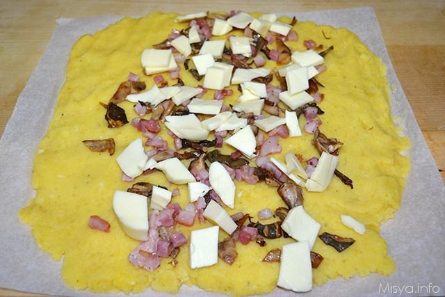 13 aggiungere formaggio