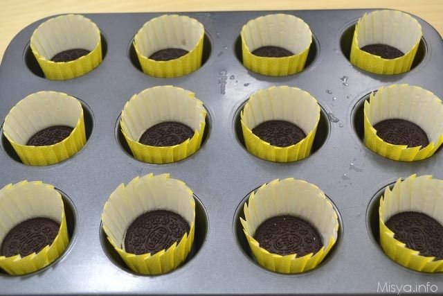 4 sistemare oreo nei pirottini