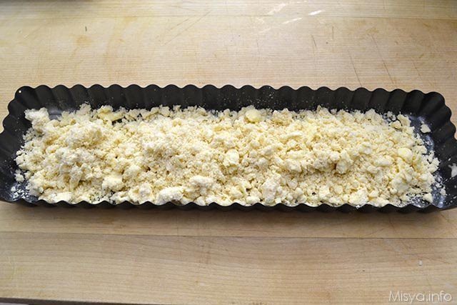 4 trasferire nella teglia