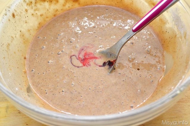 5 aggiungere colorante