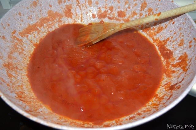 5 far restringere sugo