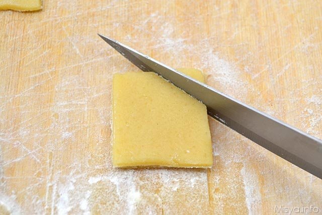 5 tagliare in diagonale