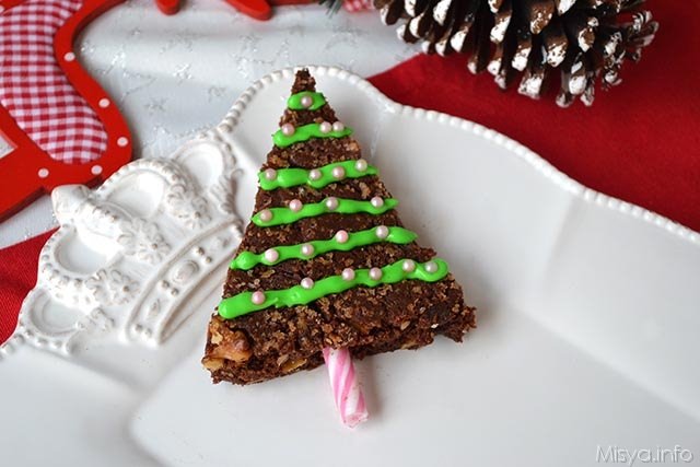 Segnaposto Natale Misya.Brownies Albero Di Natale Ricetta Brownies Albero Di Natale Di Misya