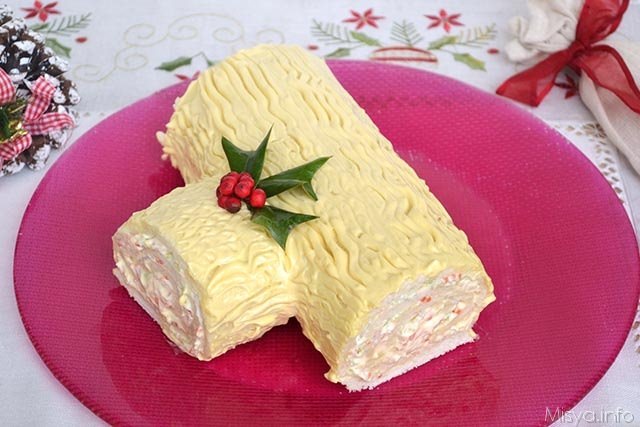 Tronchetto Di Natale Ho Voglia Di Dolce.Video Ricetta Tronchetto Di Natale Ricetta Video Ricetta Tronchetto Di Natale Di Misya