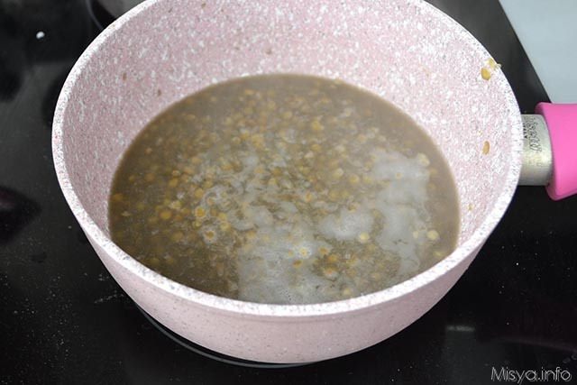 1 cuocere lenticchie